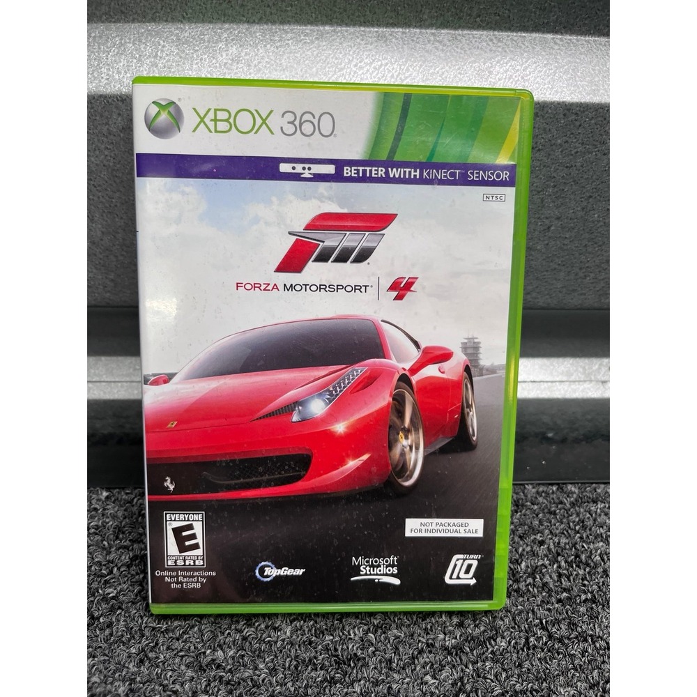 Xbox 360 Forza Motorsport 4 Video Game